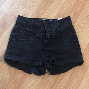 Black super high waisted